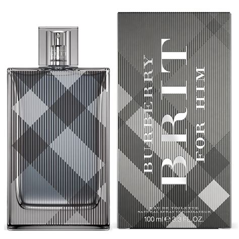 burberry brit burberry eau de toilette spray for men|Burberry Brit for him 100ml.